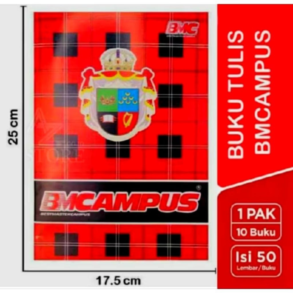 

Buku Tulis BMC Campus isi 50 Lembar