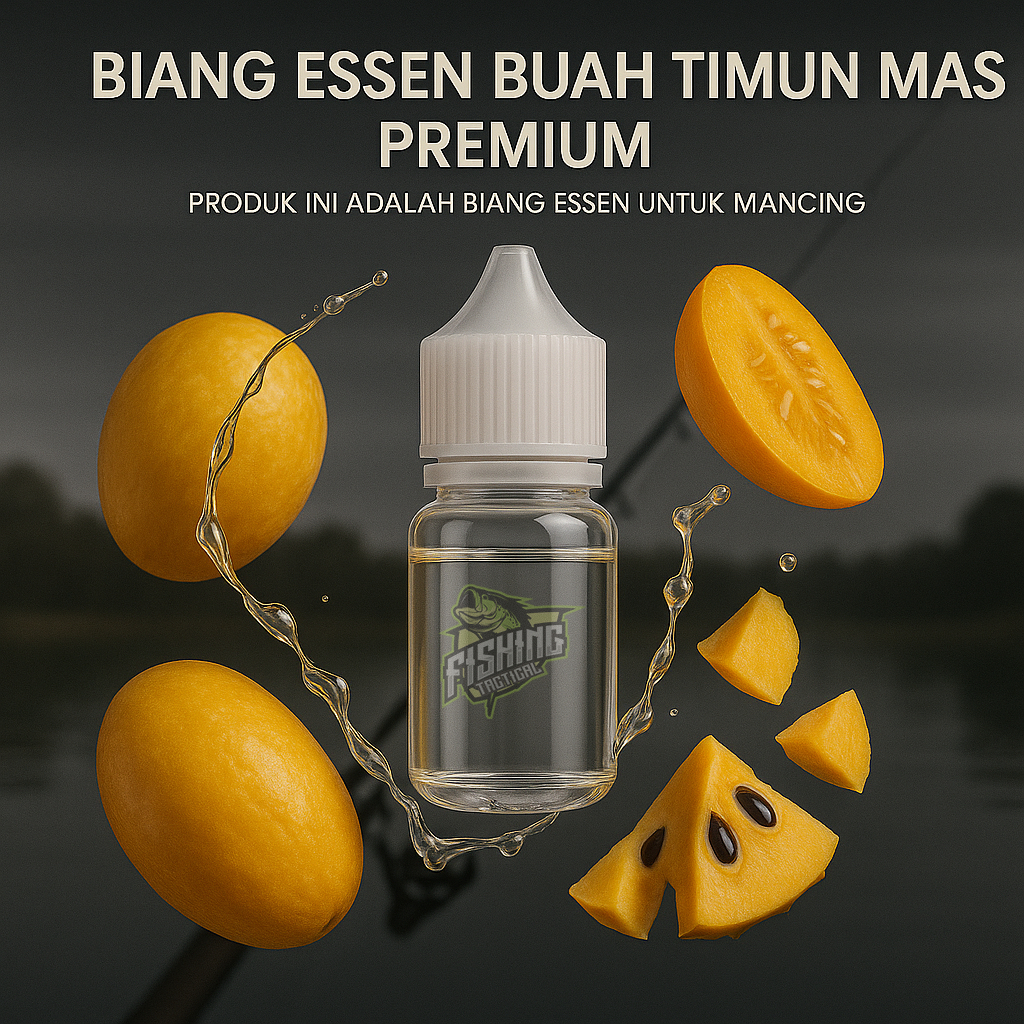 UMPAN MANCING ESSEN PANCING AROMA BUAH TIMUN MAS BIANG MURNI PREMIUM AROMA TAJAM COCOK SEGALA IKAN
