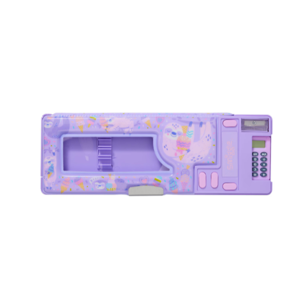 

SMIGGLE SUPER CHARGE PENSILCASE POP OUT SLOTH - TEMPAT PENSIL SMIGGLE