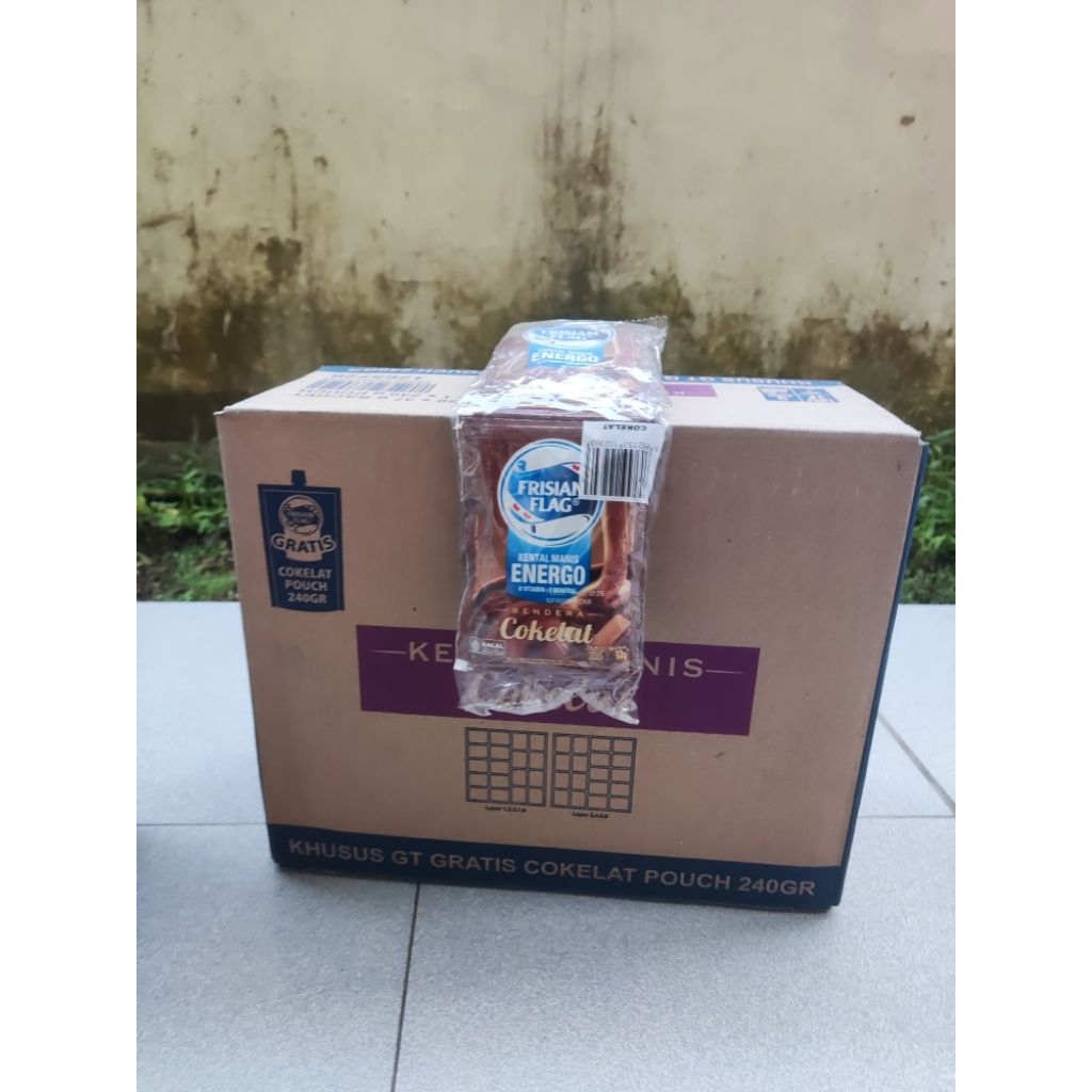 

Susu Frisien Flag Coklat 1 dus Isi 20 Pack. 1 pack isi 6 Sachet