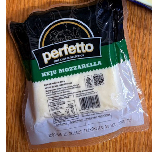 

Mozarella Perfetto 250g