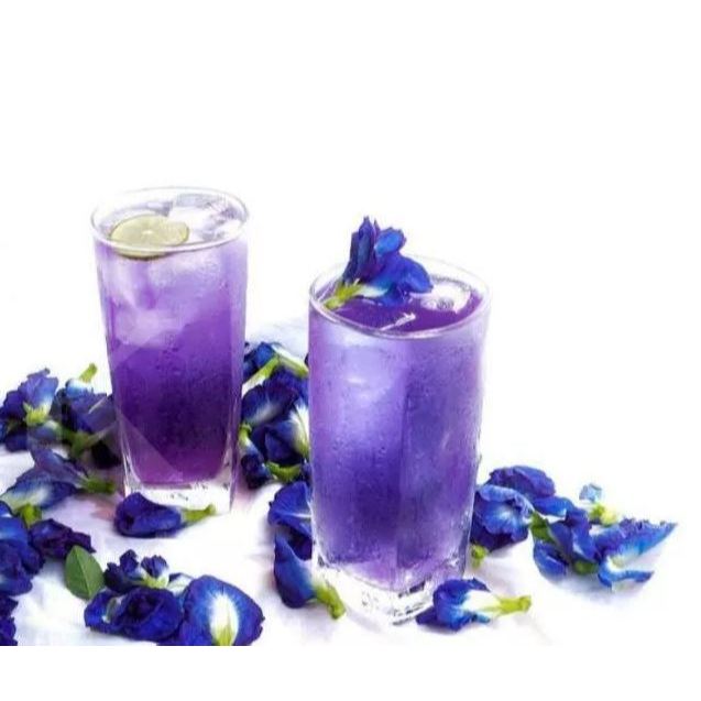 

(sda) Bunga Telang Kering Organik 20 & 10 Gr Talang Teleng betterfly pea flower Clitoria ternatea minuman herbal kesehatan