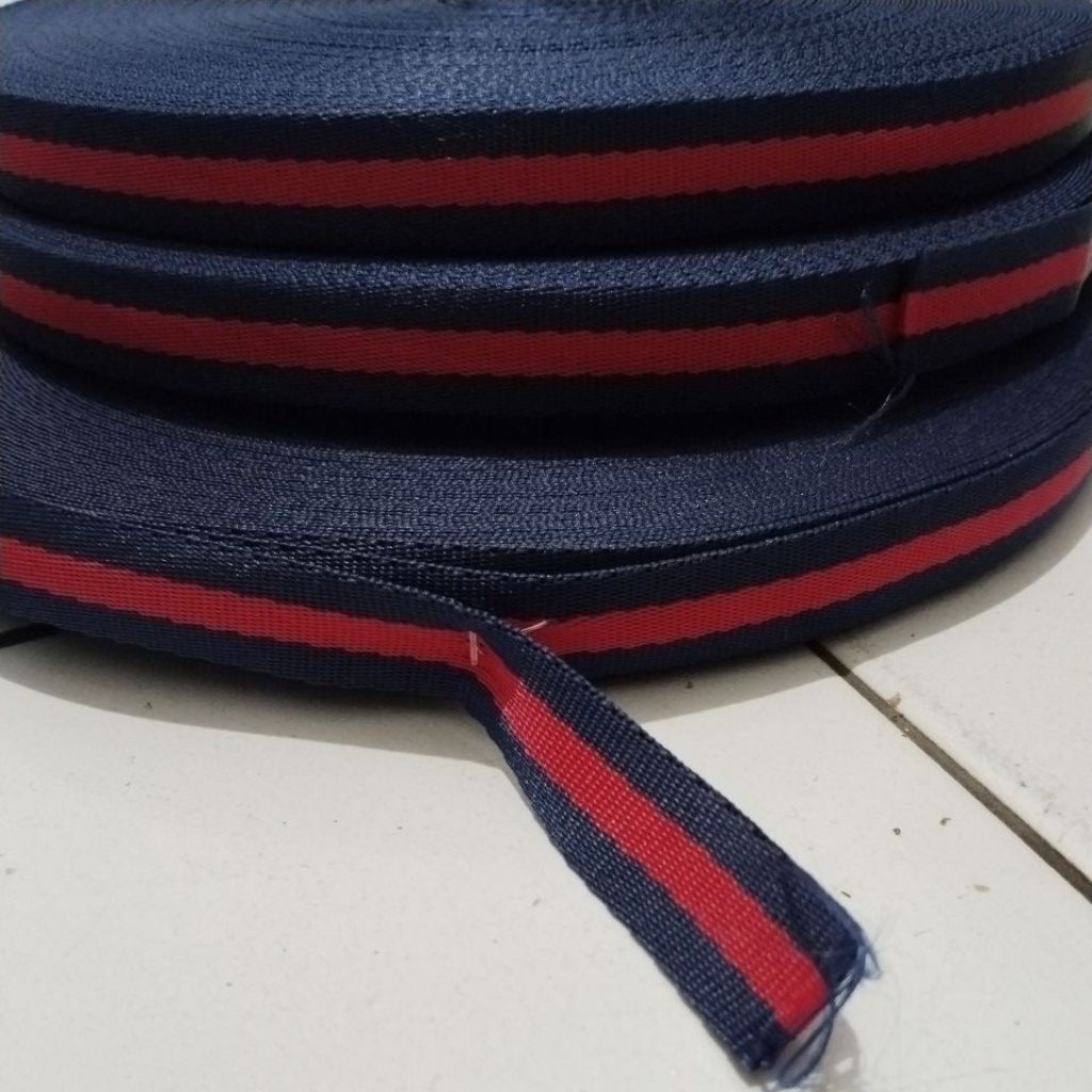 Tali tas strap tas Webing salur 2 cm