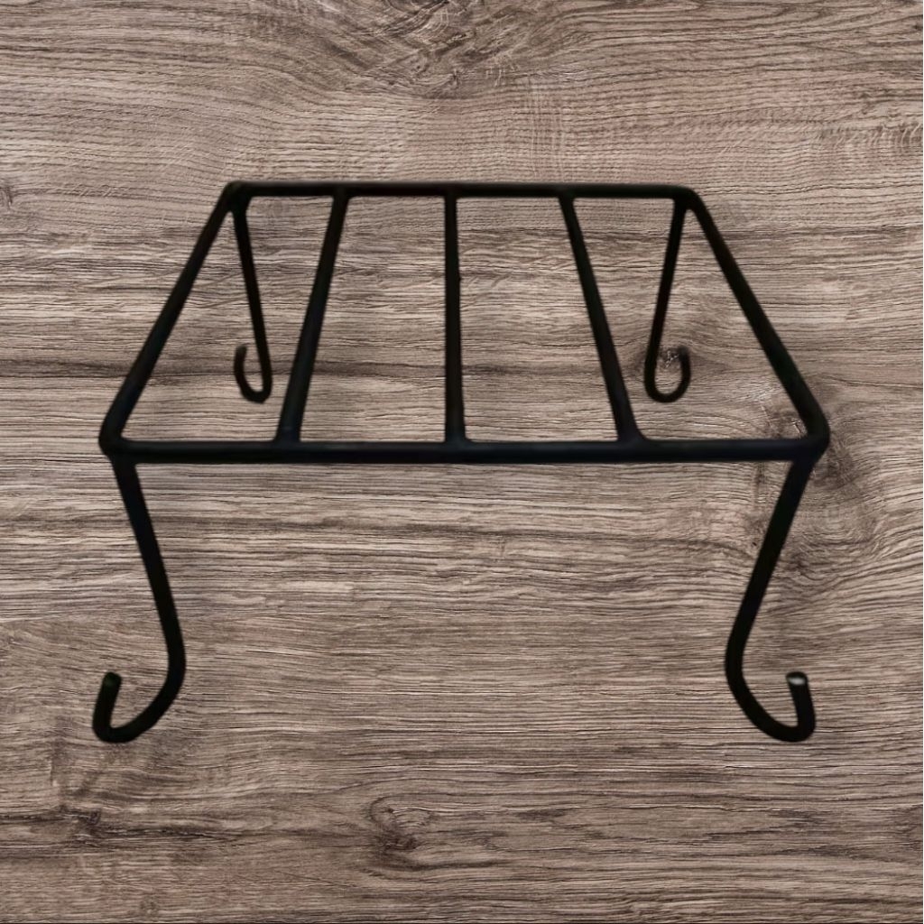 rak/standing pot bunga besi 6 minimalis