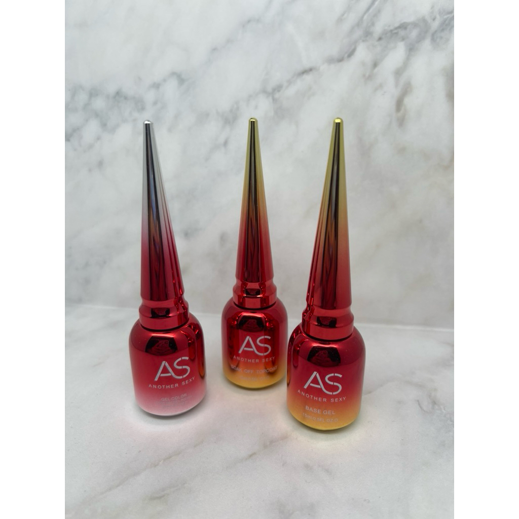 AS BLOOMING GEL, BASE, TOP COAT FOR NAIL ART