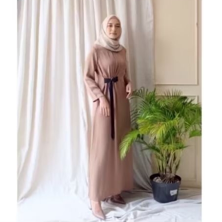 Preloved gamis wanita sunny dress by abinaya butik