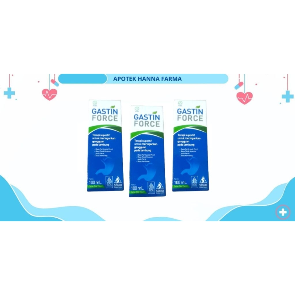 

GASTIN FORCE SYRUP 100 ML