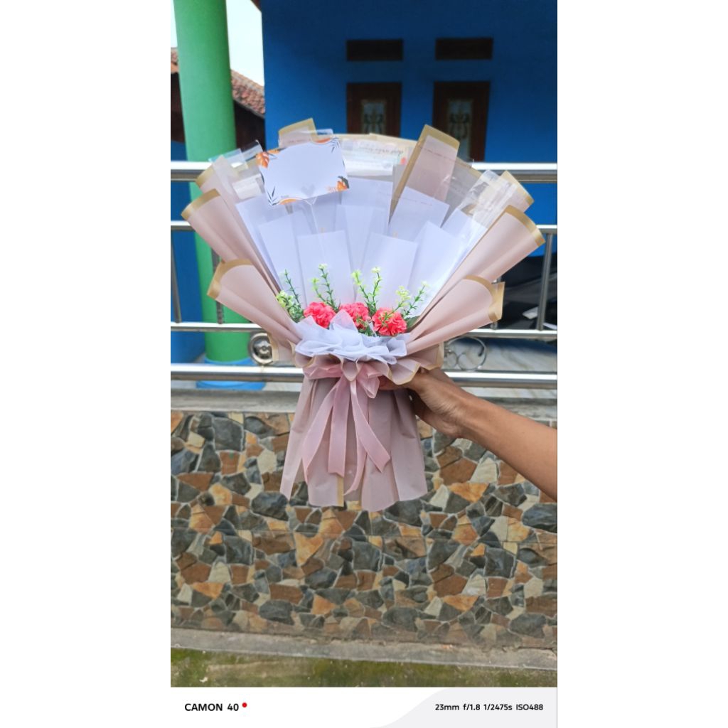 buket uang kosong 20 lembar / buket uang 20 lembar