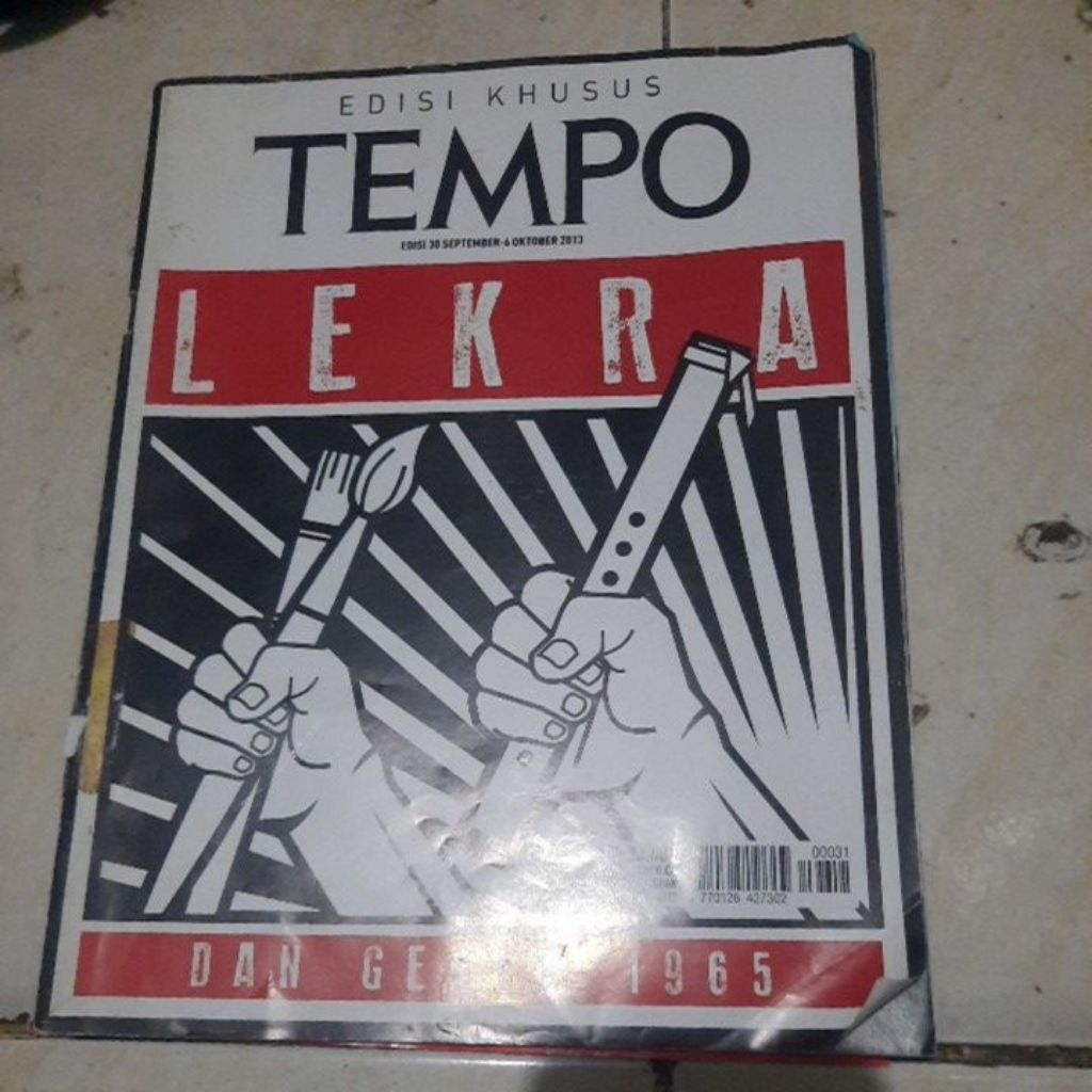 EDISI KHUSUS TEMPO - LEKRA DAB GEGER 1965