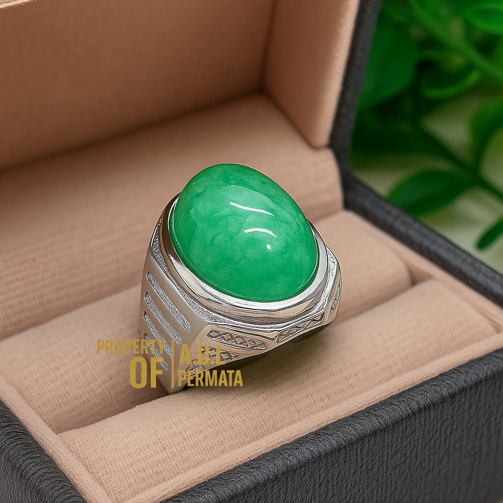 CINCIN BATU NATURAL GIOK THAILAND ORIGINAL STONE