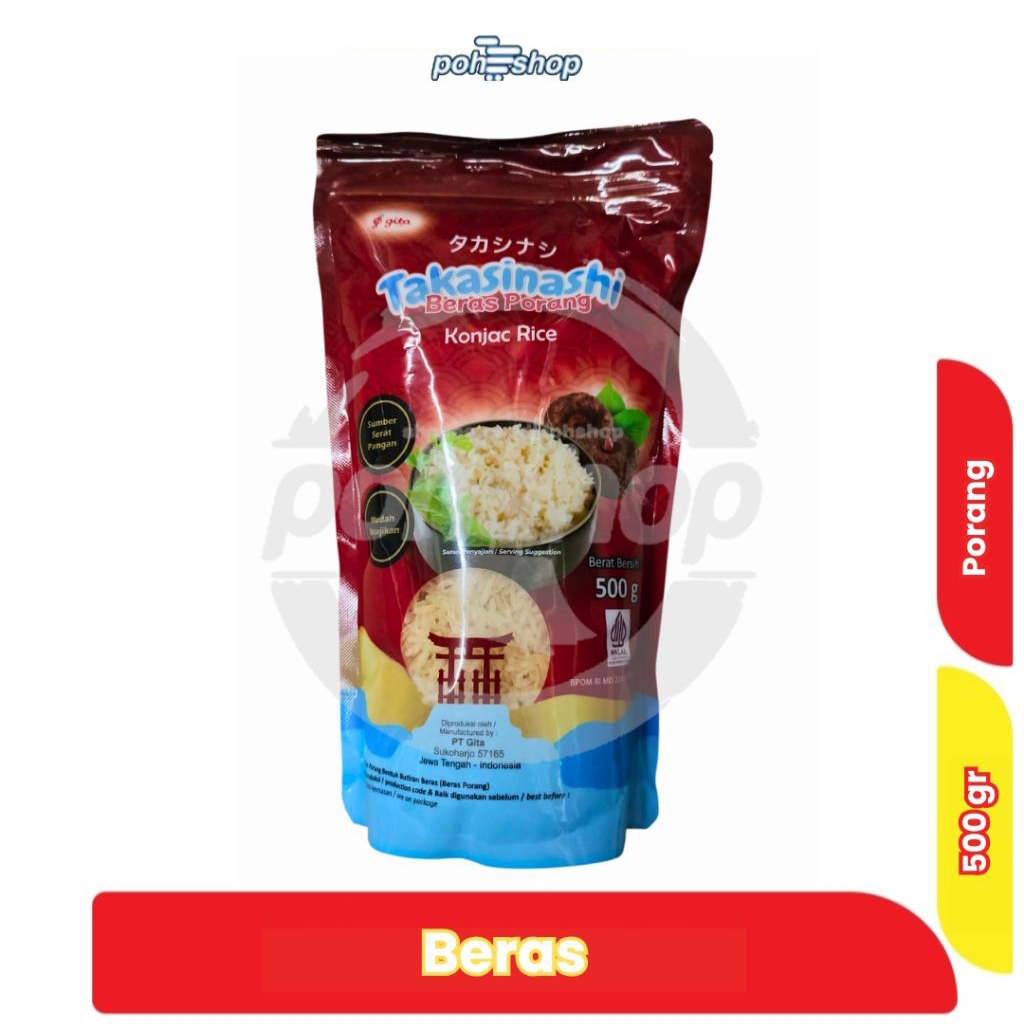 

Gita Beras Porang Takasinashi 500gr