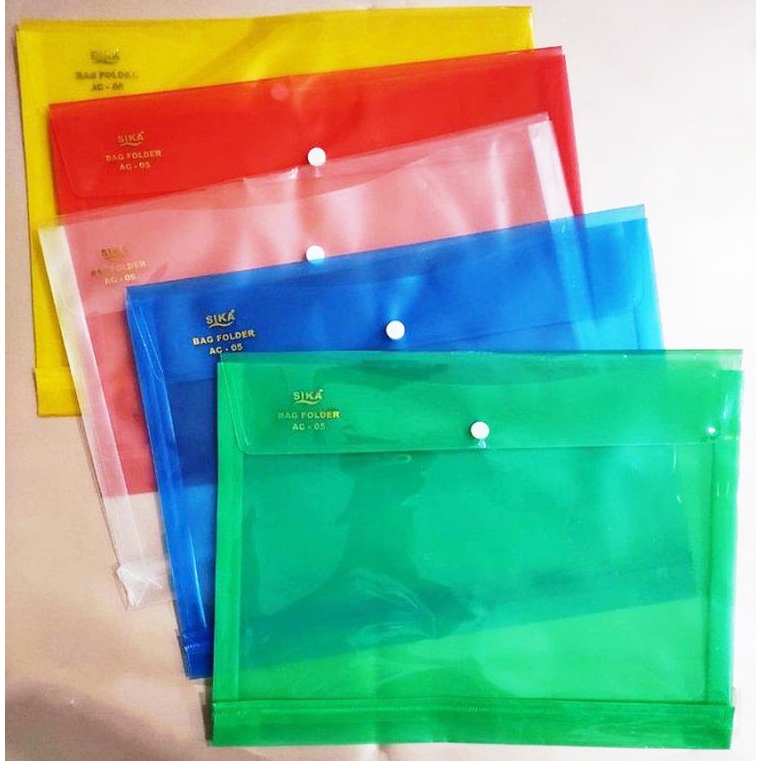 

Map Plastik | Map Kancing | Bag Folder AC-05 / Sika Bag Folder AC-05