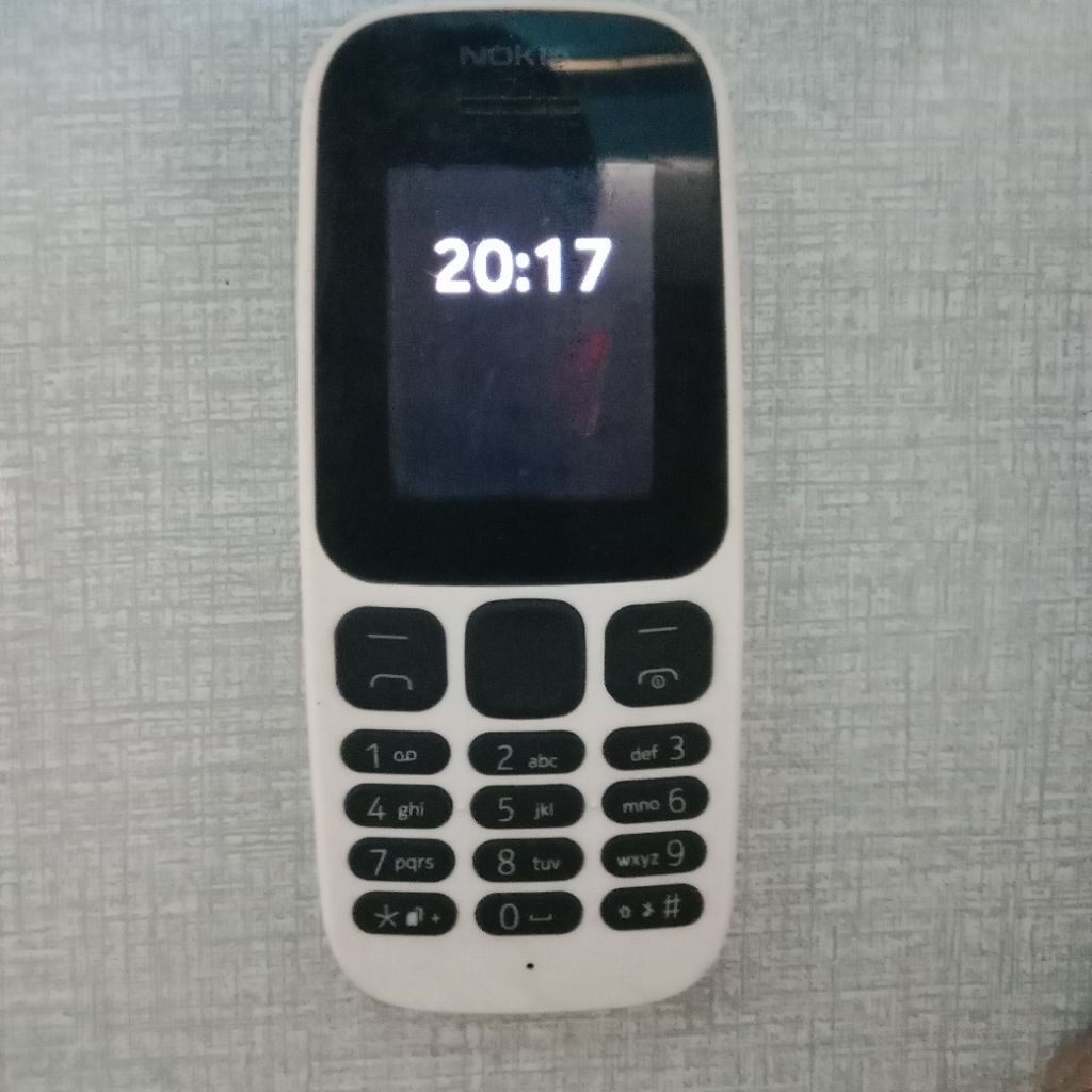 HP Nokia original 105 2017 second dual SIM terjamin (NORMAL)