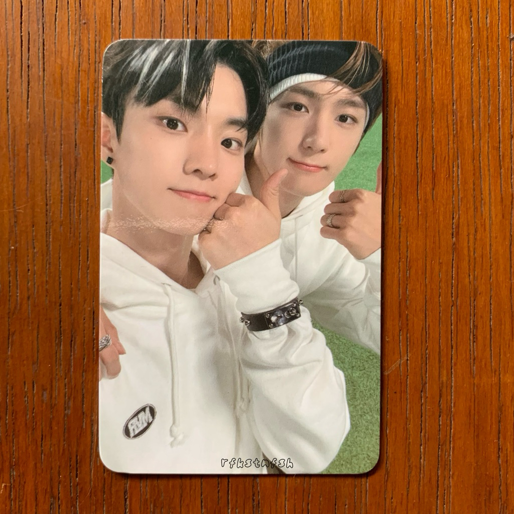 Photocard pc official the boyz tbz maverick unit changmin q hyunjae story book ver