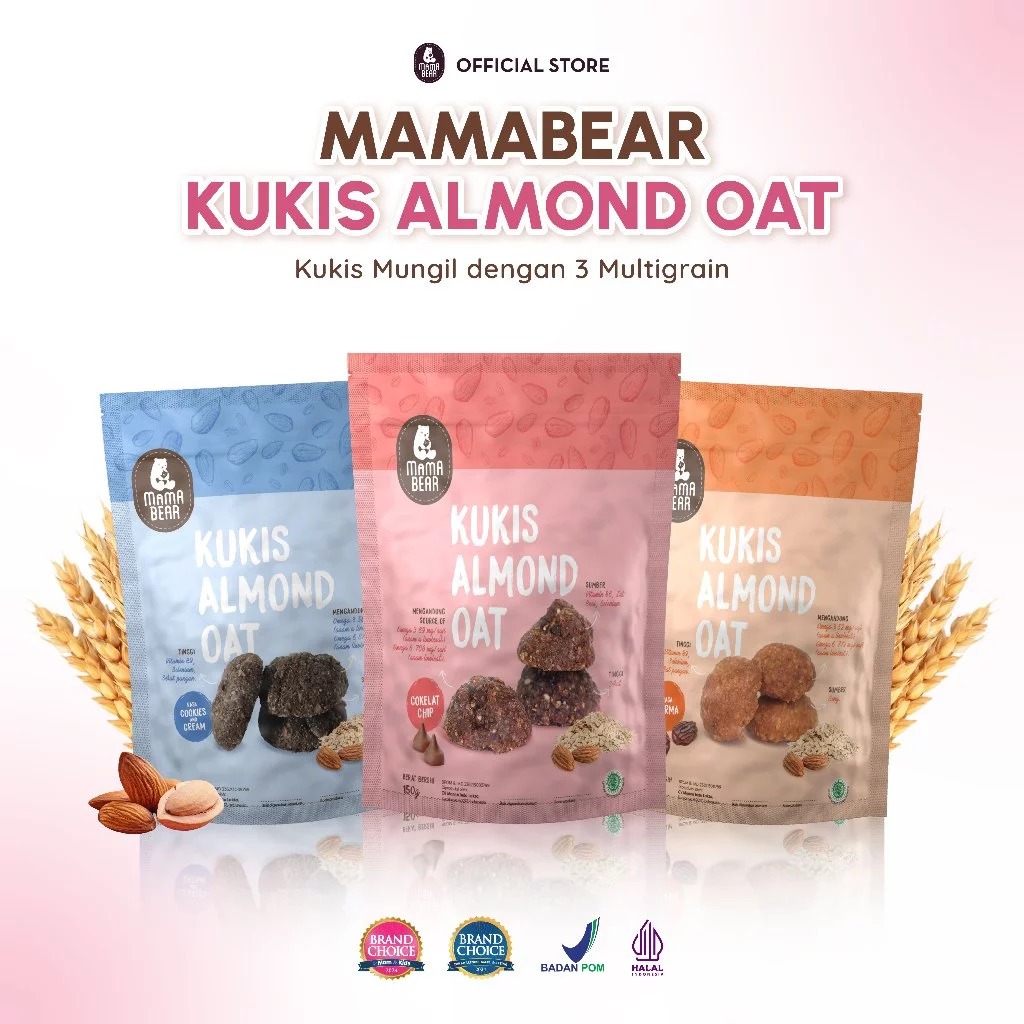 

MamaBear KUKIS ALMOND OAT Kukis
