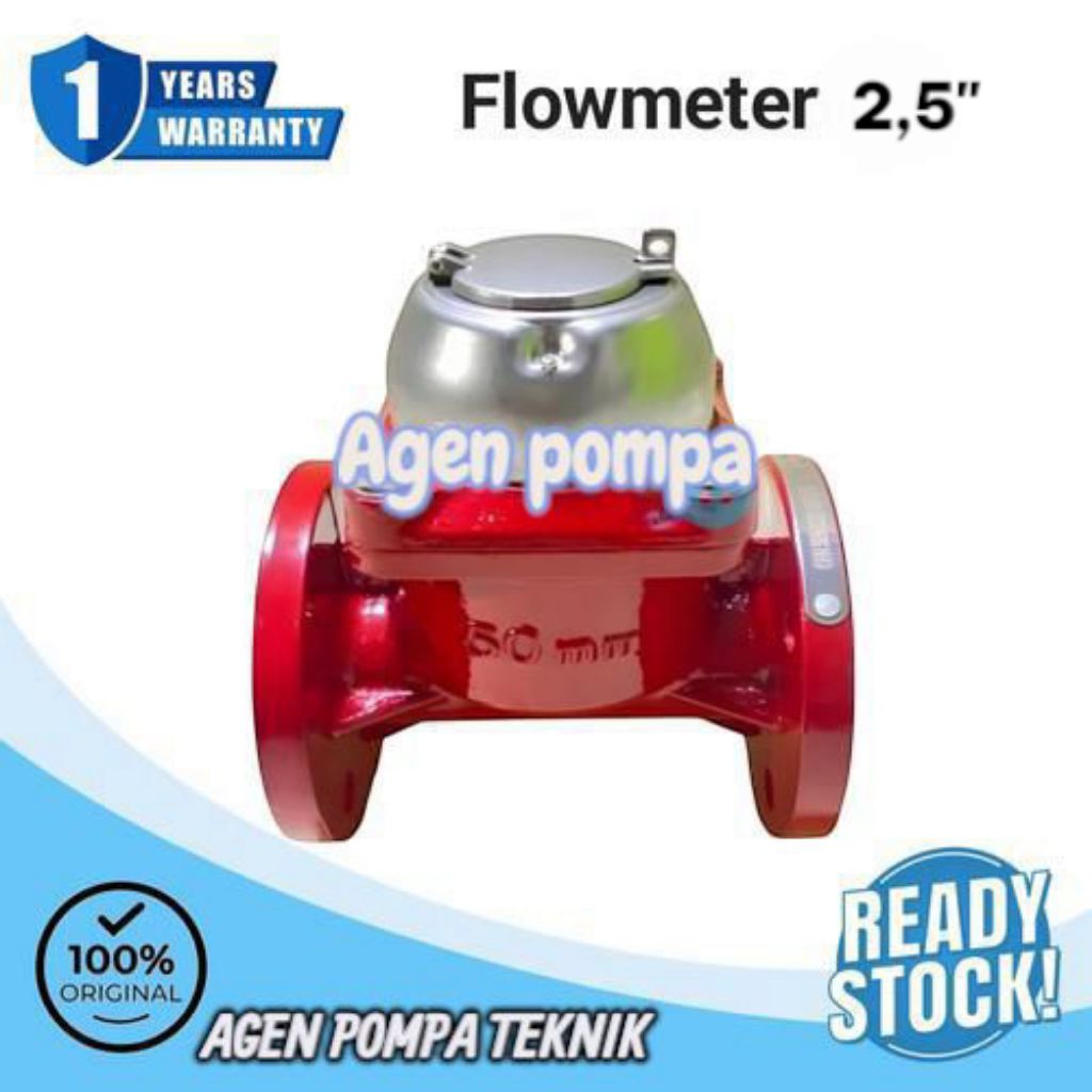 Flow Meter air Limbah 2,5 inch DN65 Water Meter Air Kotor 2 1/2" DN65
