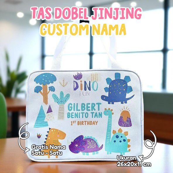 

TAS ULTAH CUSTOM NAMA/ TERLARIS/ BAHAN PREMIUM/MUAT KOTAK KFC/GOODIEBAG ULTAH ANAK/SOUVENIR ULTAH