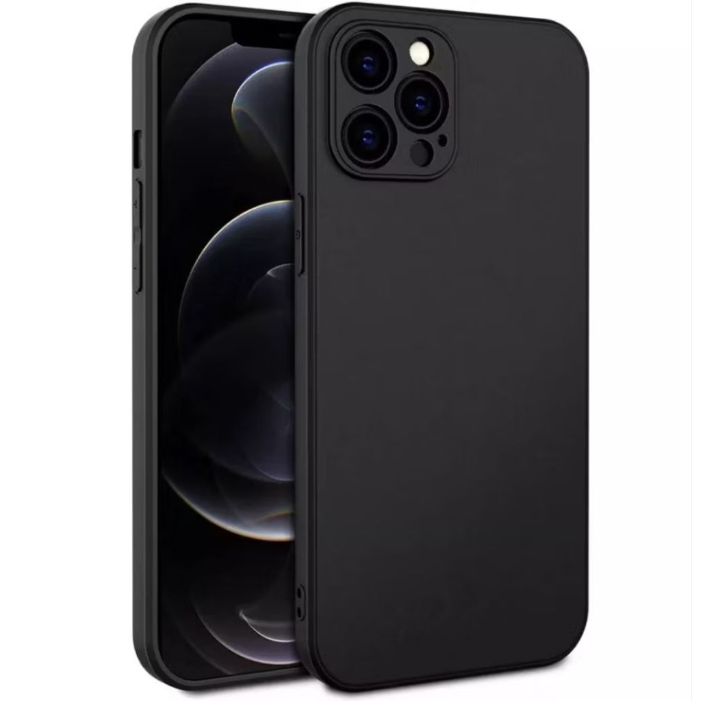 SOFTCASE VIVO Y51 VIVO Y51S VIVO Y53 VIVO Y53S SLICON FULL BLACK