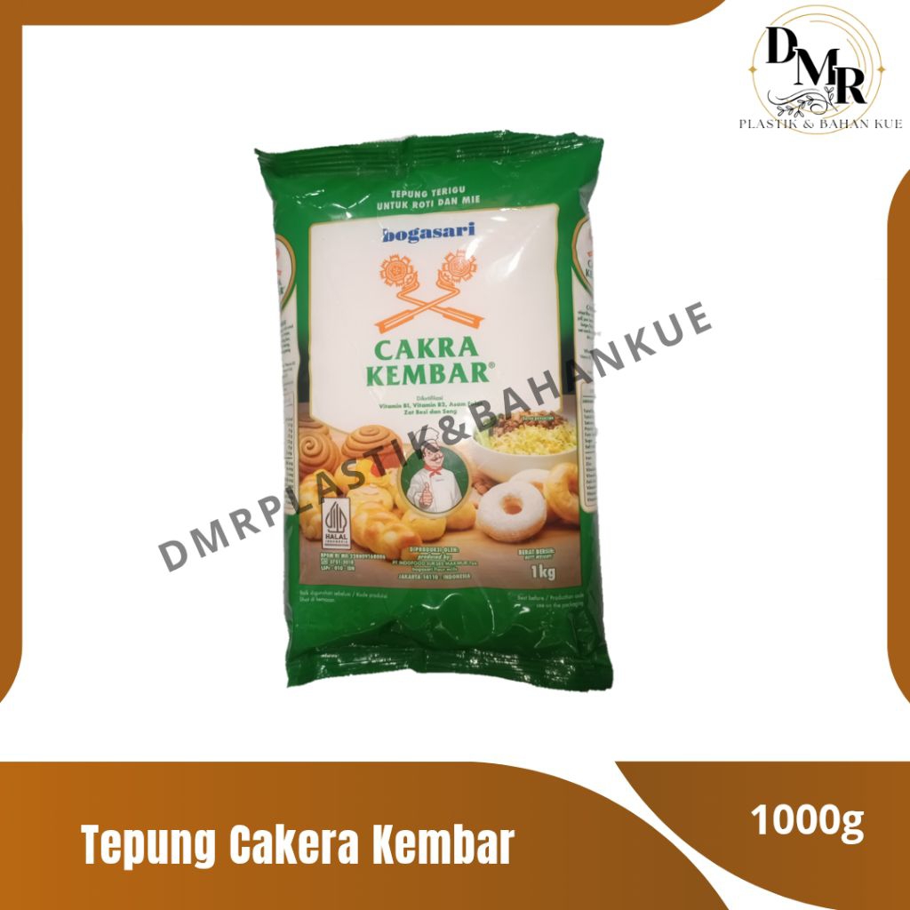 

Tepung Cakra Kembar kemasan 1kg
