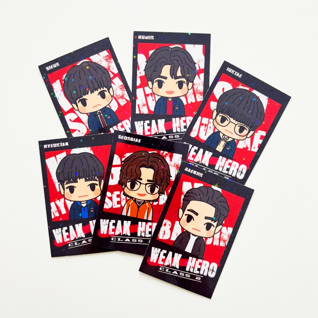 WEAK HERO PIN + CARD