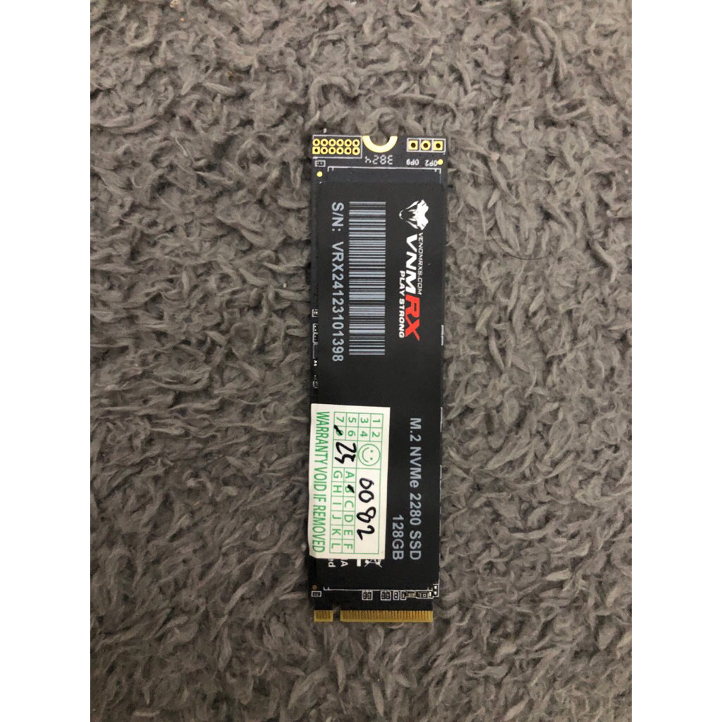 SSD NVME M.2 128GB Second like New