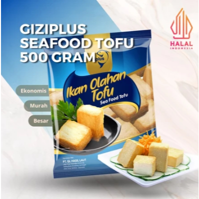 

Gizi Plus Seafood Tofu with Cheese 500gr - Frozen Food Tomohon