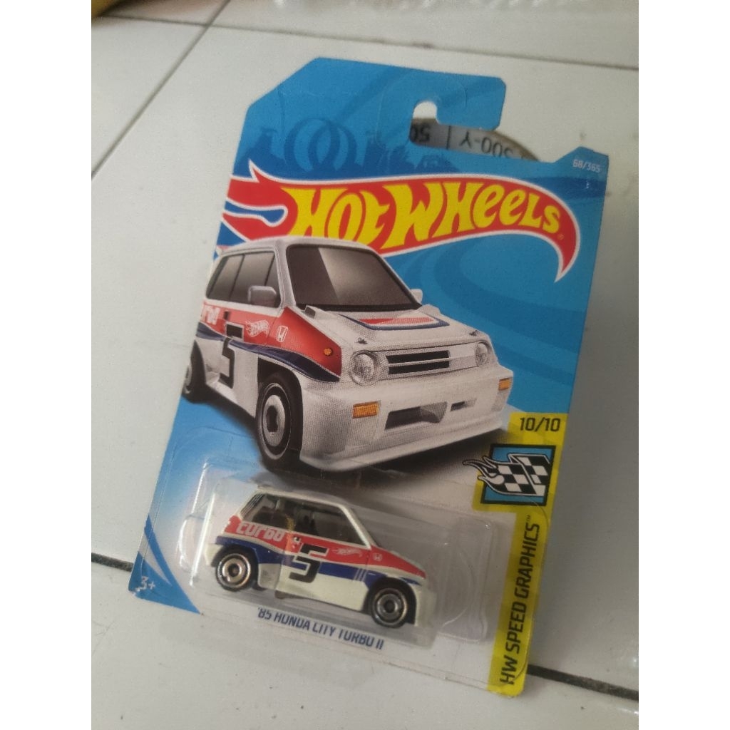 Hot Wheels 85 Honda City Turbo II - HW SPEED GRAPHICS