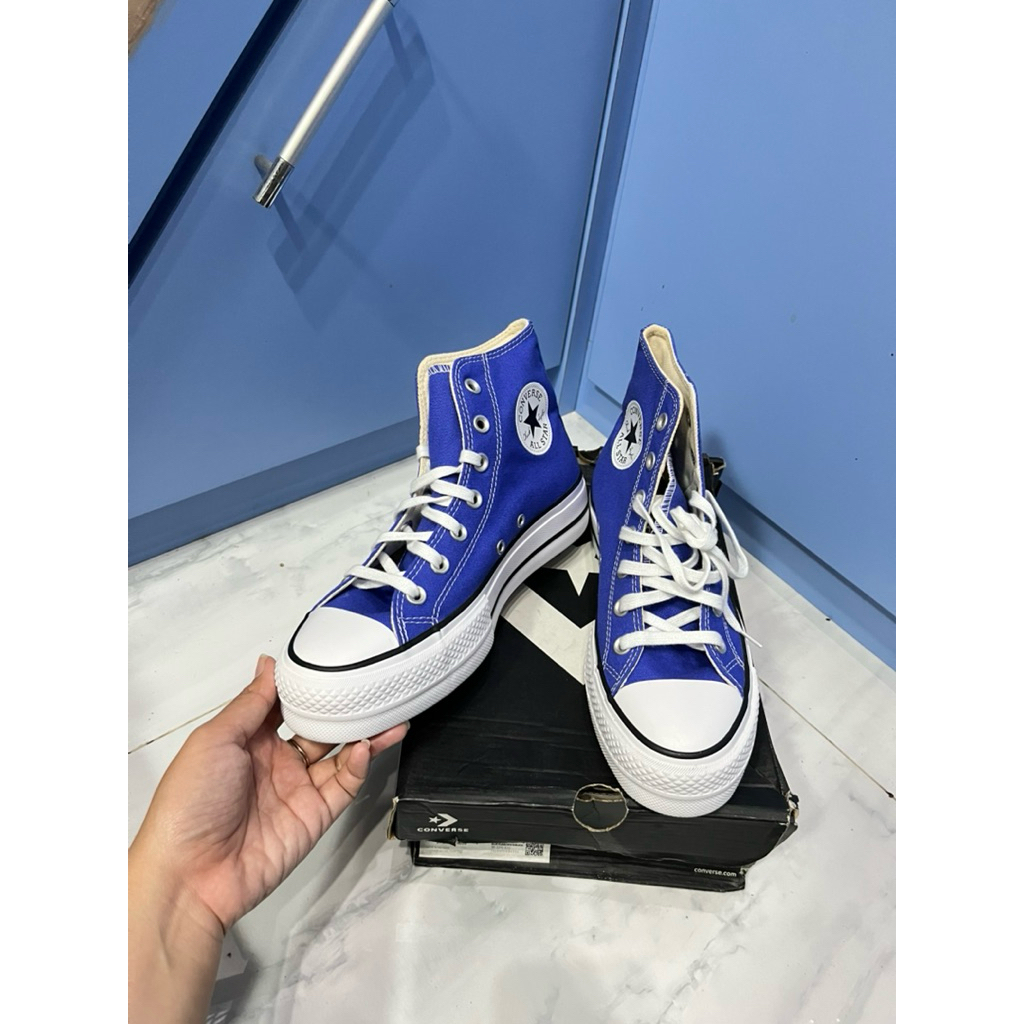 Sepatu Converse women biru uk 38 sale 70% ori sport station (A05699C)