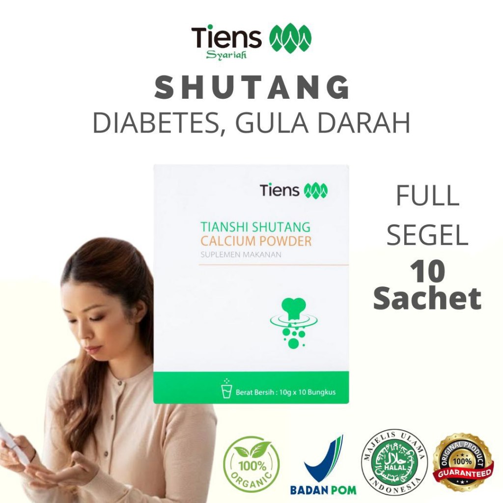 

OBAT DIABETES Shutang Calsium Powder - Susu Labu Cina untuk Diabetes - Mengobati Diabetes -Herbal Tianshi Original