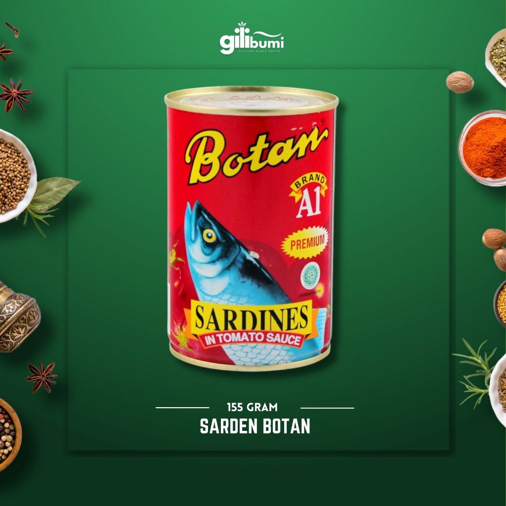 

BOTAN SARDEN SAUS TOMAT 155gr / Sarden Botan