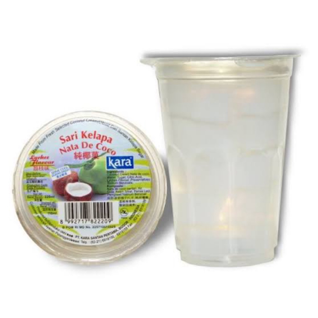 

Nata De Coco Kara Gelas 220ml Rak Sayur Padang Belanja Murah Online