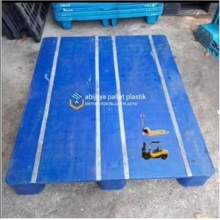 

pallet plastik flat/rata ukuran 120x100x16