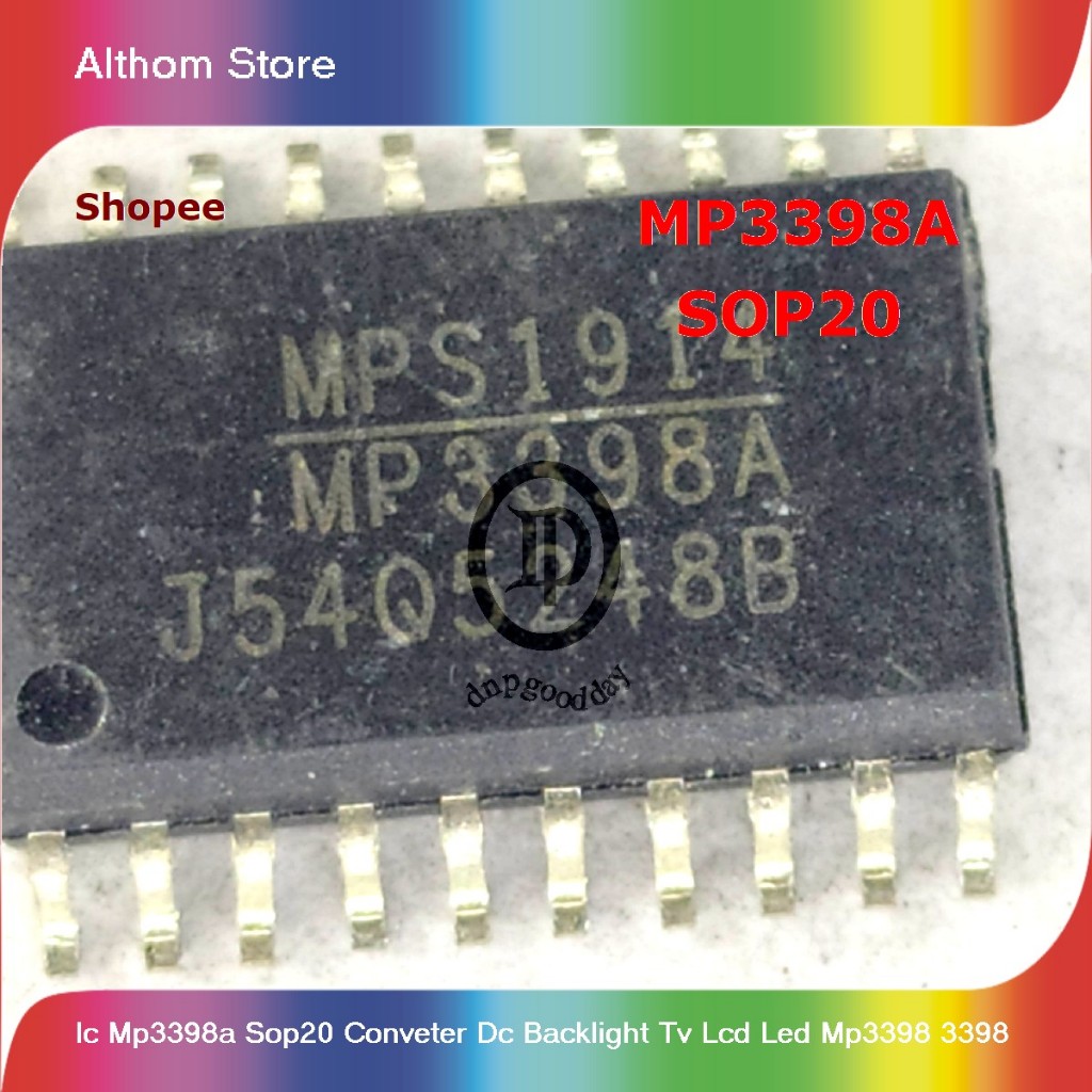ic mp3398a sop20 conveter dc backlight tv lcd led mp3398 3398