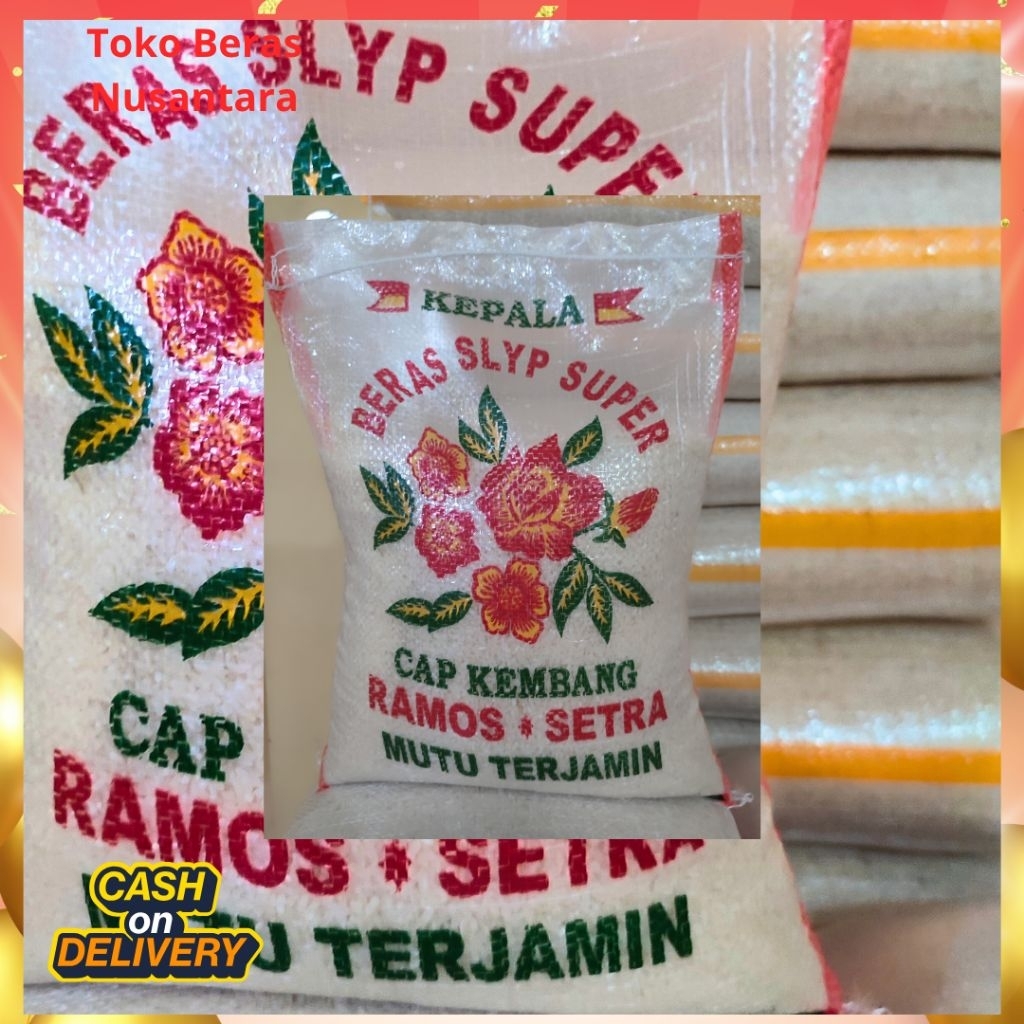 

Beras Cap Kembang Super 5Kg
