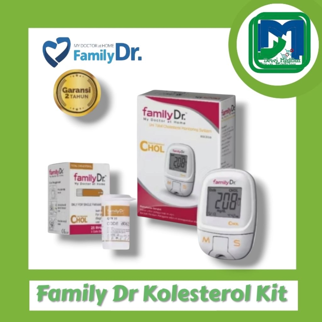 Alat Test Kolesterol Family  Dr Family Dr Cholesterol  Alat Test Kolesterol