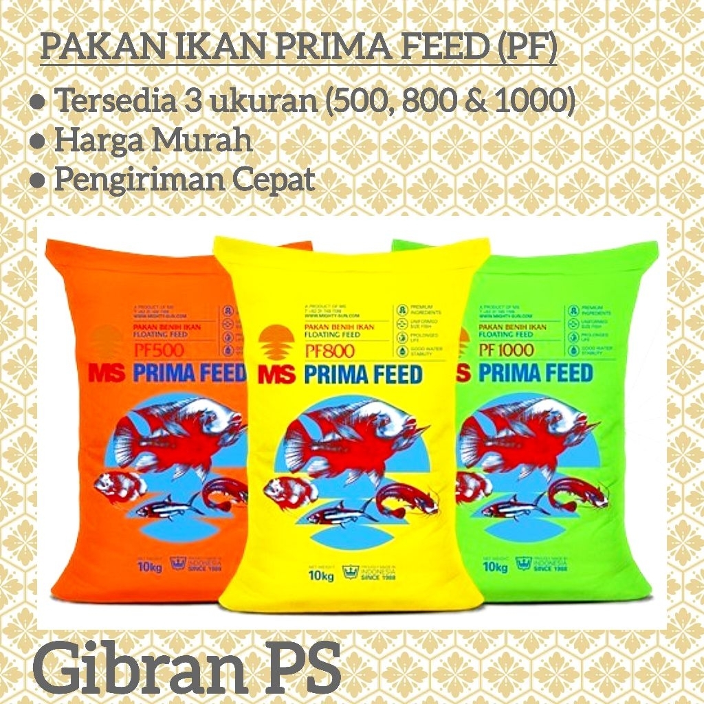 PF500 pakan ikan