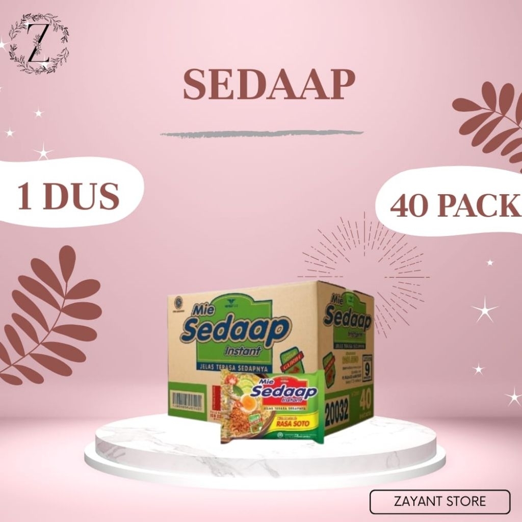 

SEDAAP Soto (1 Dus / 40 Pcs)
