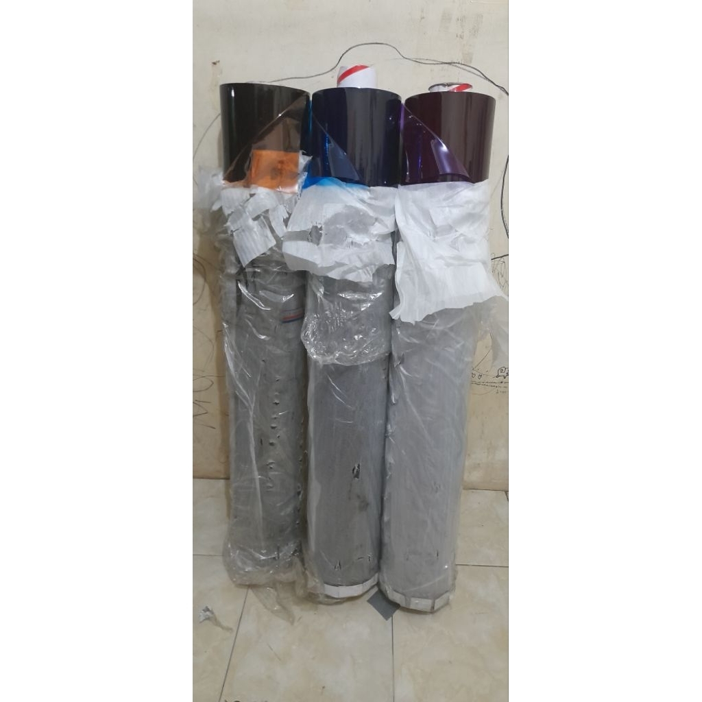 mika warna mika bening mika jelly bahan tas  totebag bahan dompet souvenir plastik alas meja plastik