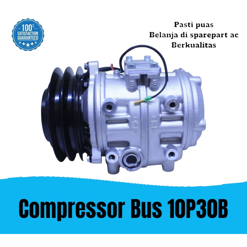 kompresor compressor 10P30B elf minibus Bus universal 24V compressor ac mobil BUS