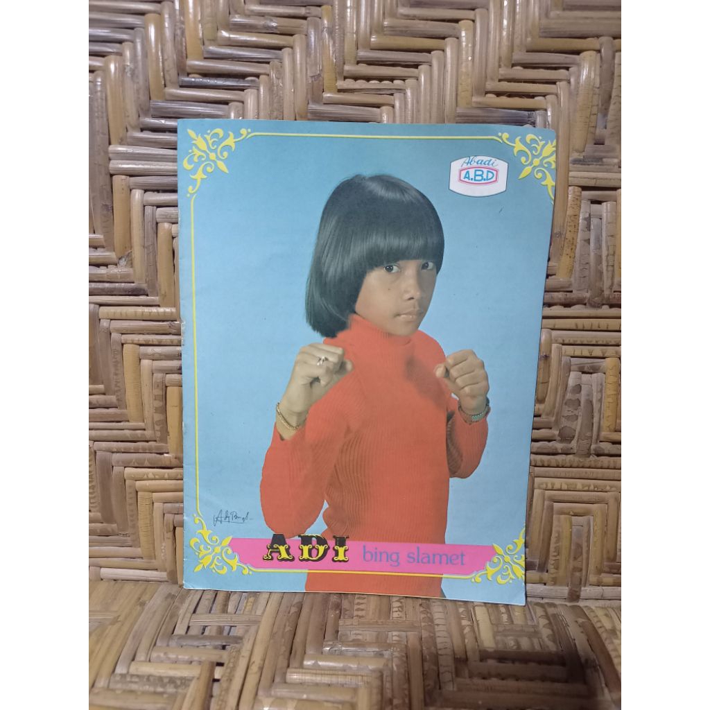 

buku tulis jadul cover adi bing slamet