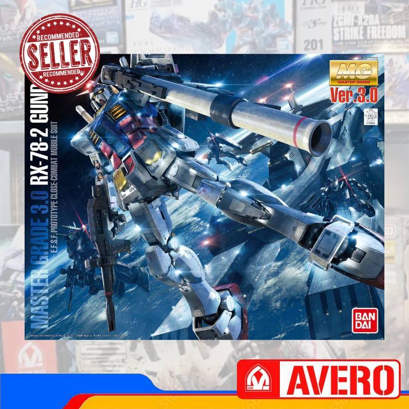 BANDAI - MG 1/100 Gundam RX-78-2 Ver. 3.0