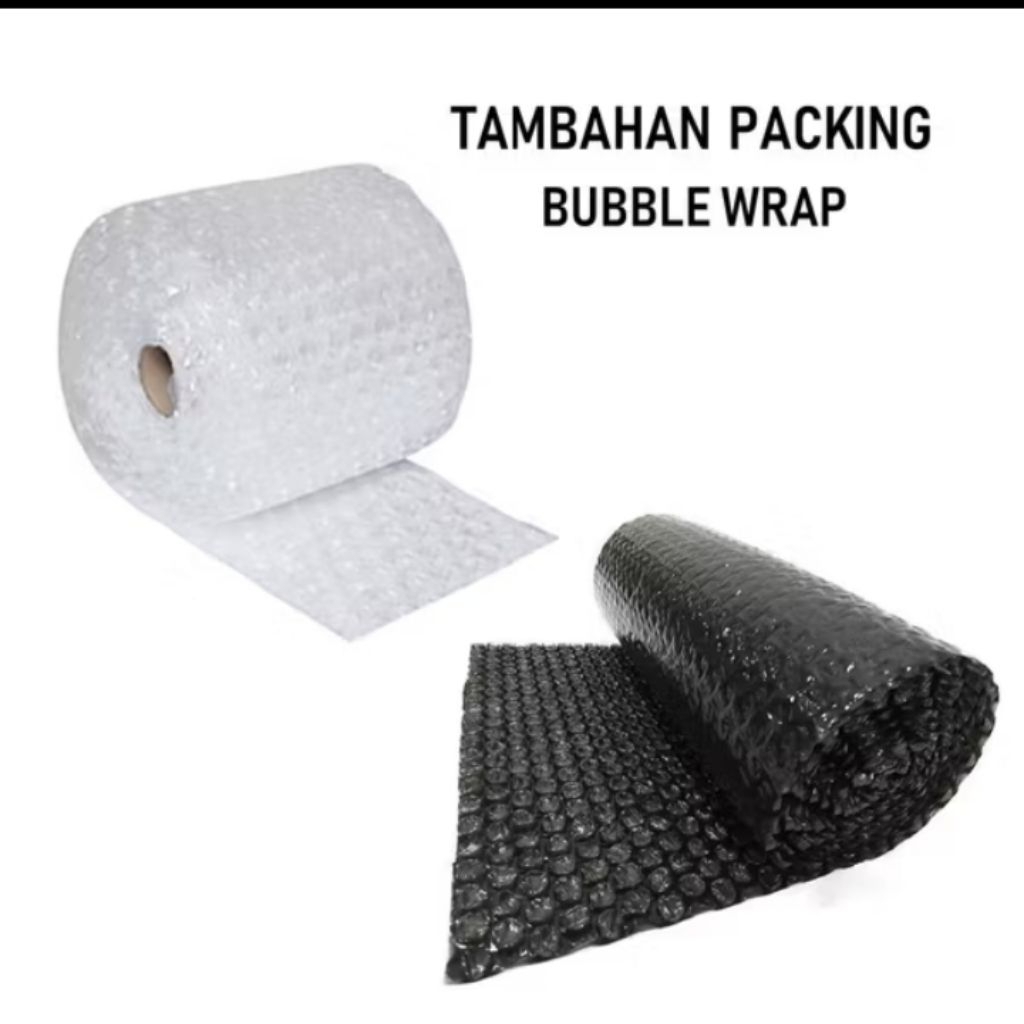 

Tambahan packing bumble wrap | Pelindung produk