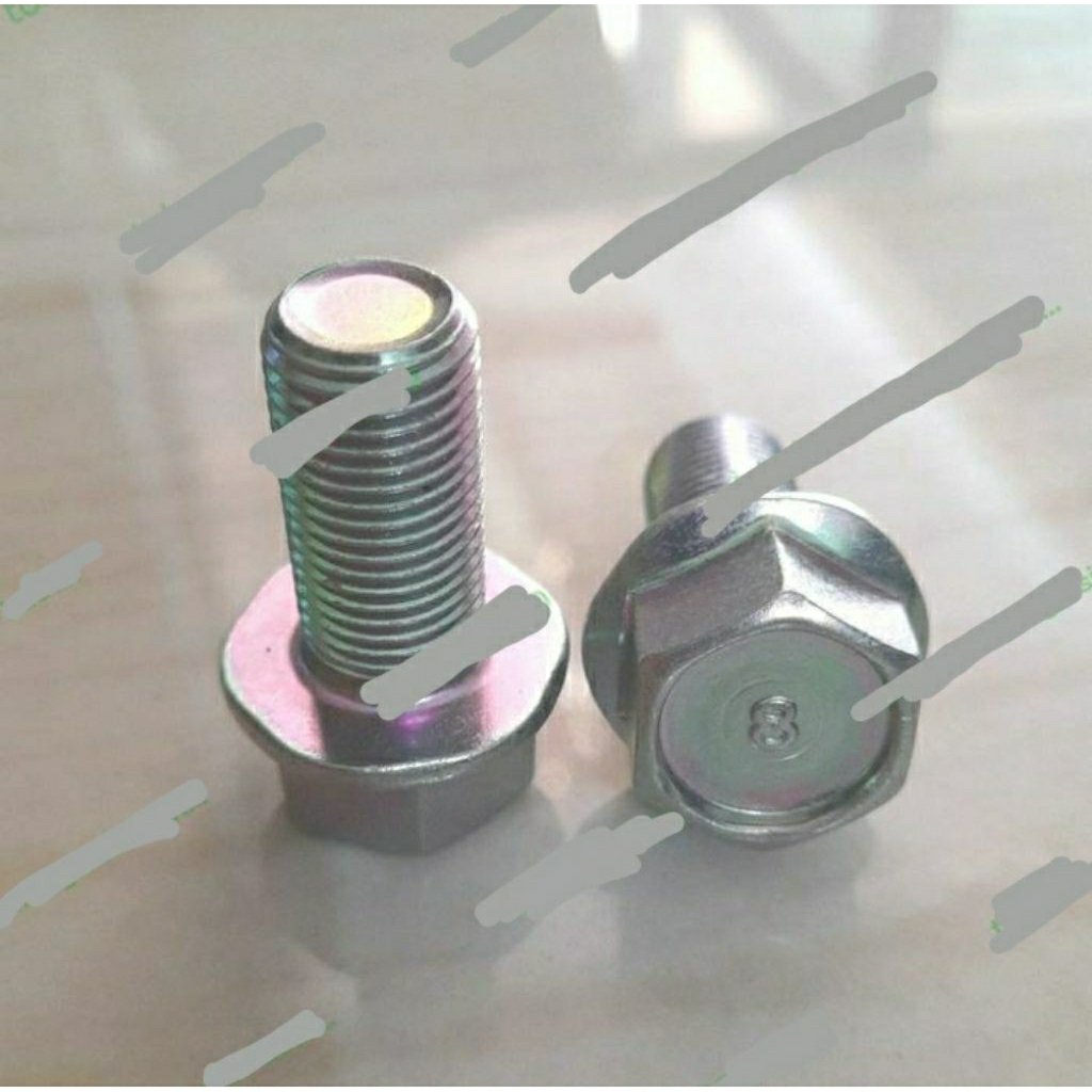 Baut Flange / Flange Bolt M12×25 Baja
