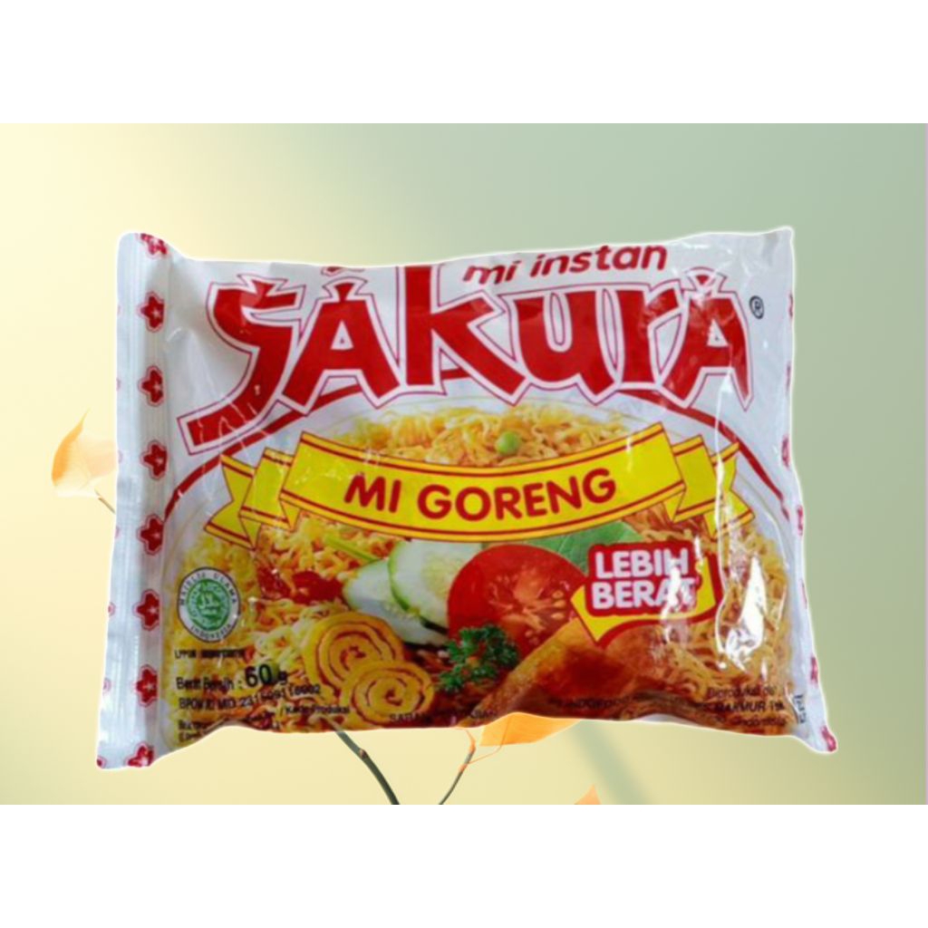 

MIE SAKURA GORENG MI INSTAN 60g