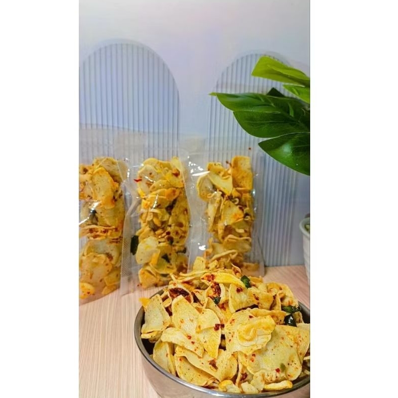 

Kripik basreng daun jeruk 100gr