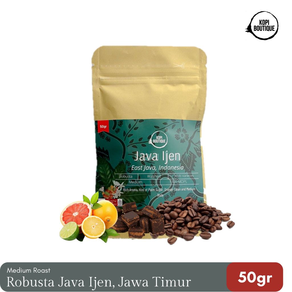

Kopi Premium Robusta Ijen 50gr