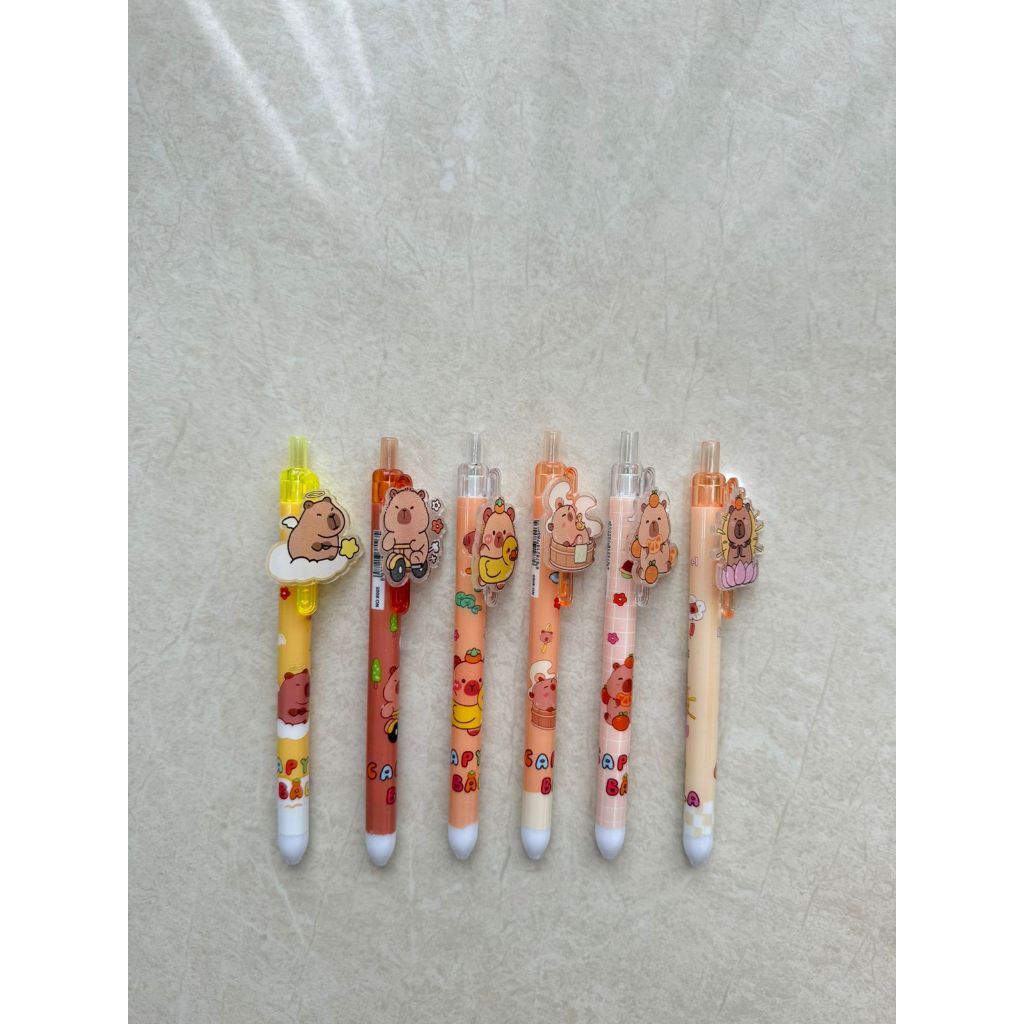 

BOLPEN CAPYBARA PENA MEKANIK 0.5MM GEL CARTOON SOUVENIR HAMPERS HADIAH GIFT PULPEN PEN PENA STATIONERY