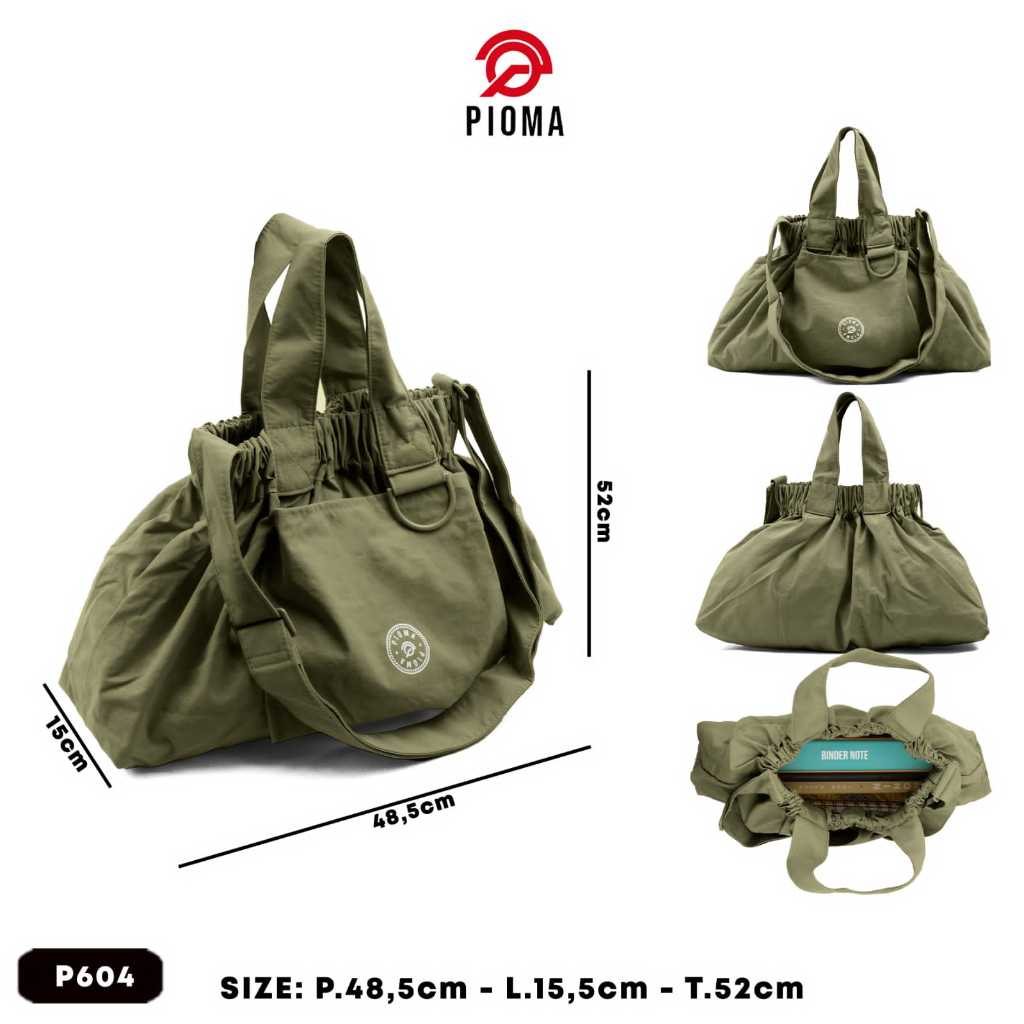 Tas Dumpling Pioma Tas Selempang / Tas Lipat / Tas Selempang Wanita / Tas Micro Bag / Size XL
