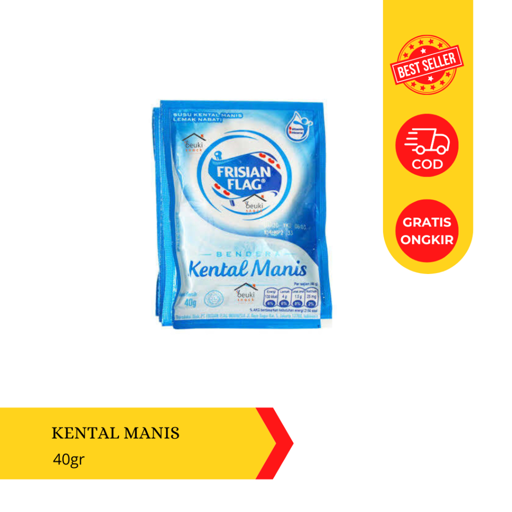 

FRISIAN FLAG Kental Manis 1 Renceng