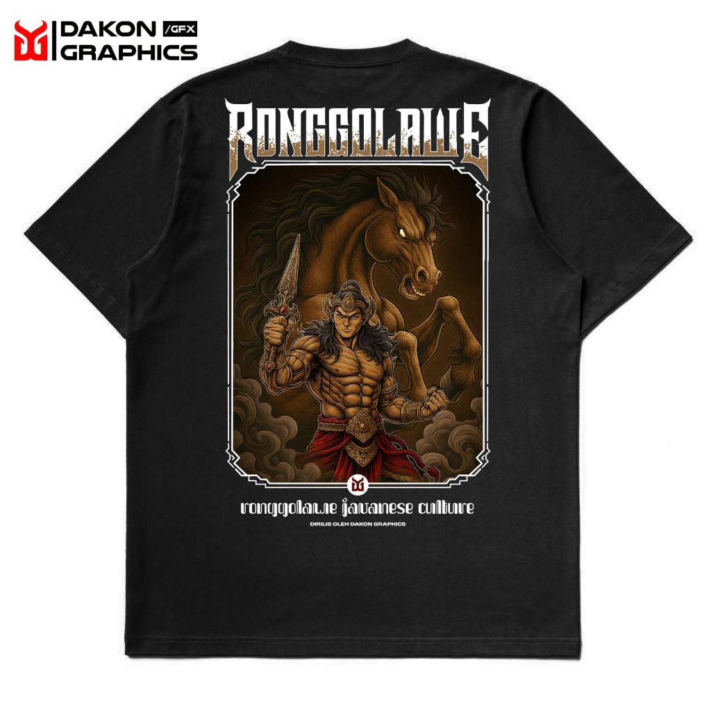 kaos ronggolawe javanese culture original dakon graphics - kaos ronggolawe 2025